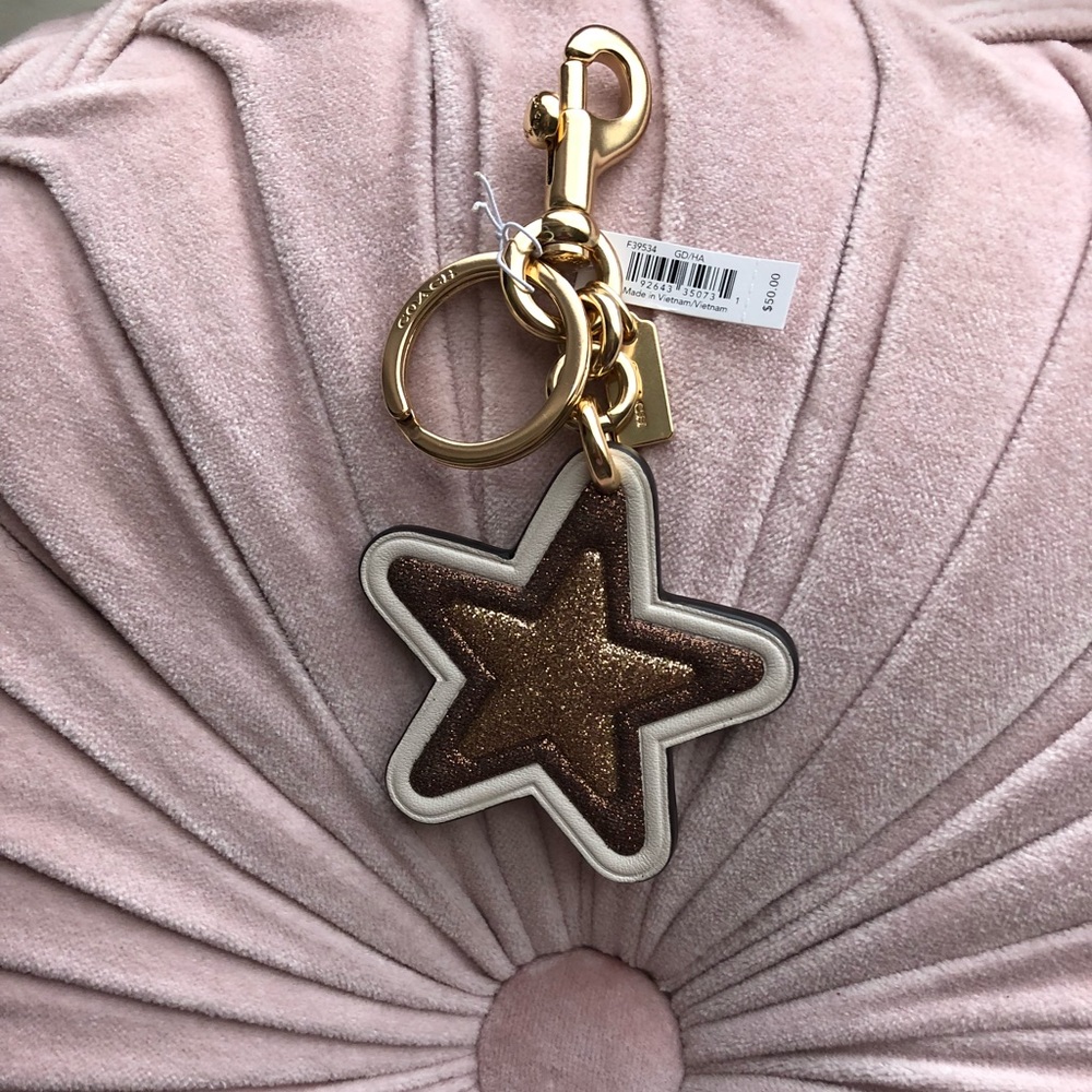 Glitter Star Bag Charm